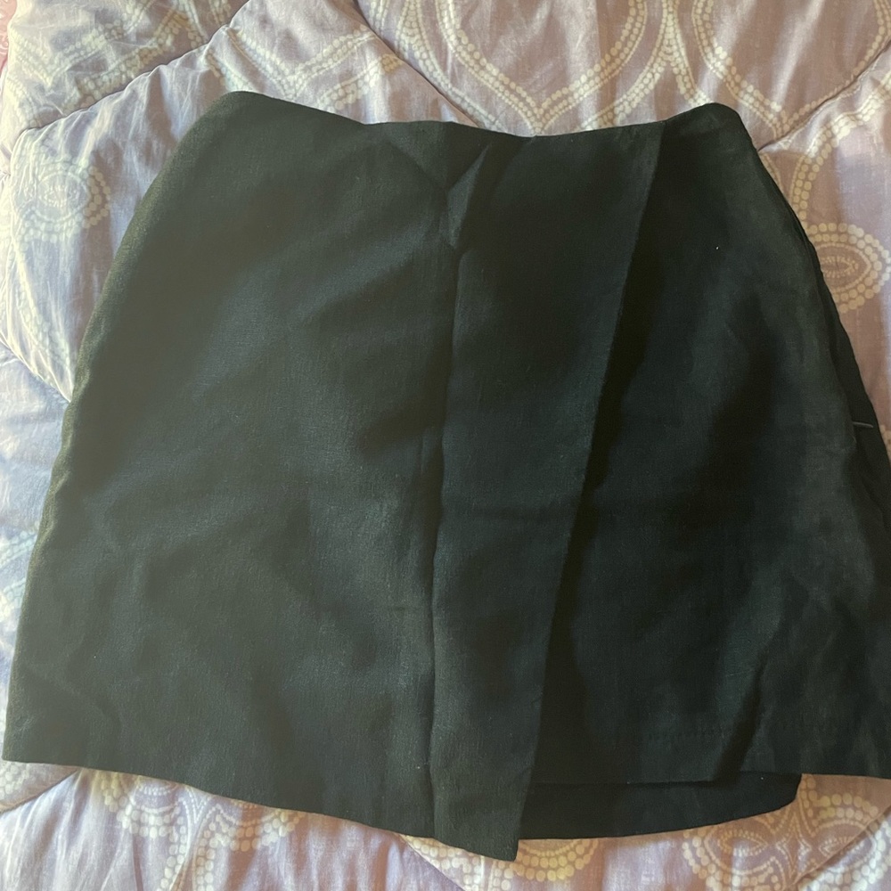 Abercrombie & Fitch Green Pencil Wrap Skirt